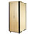 UCoustic Wood: 42U Soundproof IT Cabinet with Wooden Doors and Sides